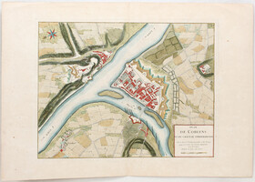 Koblenz. Plan. Jaillot / 4 Bll.