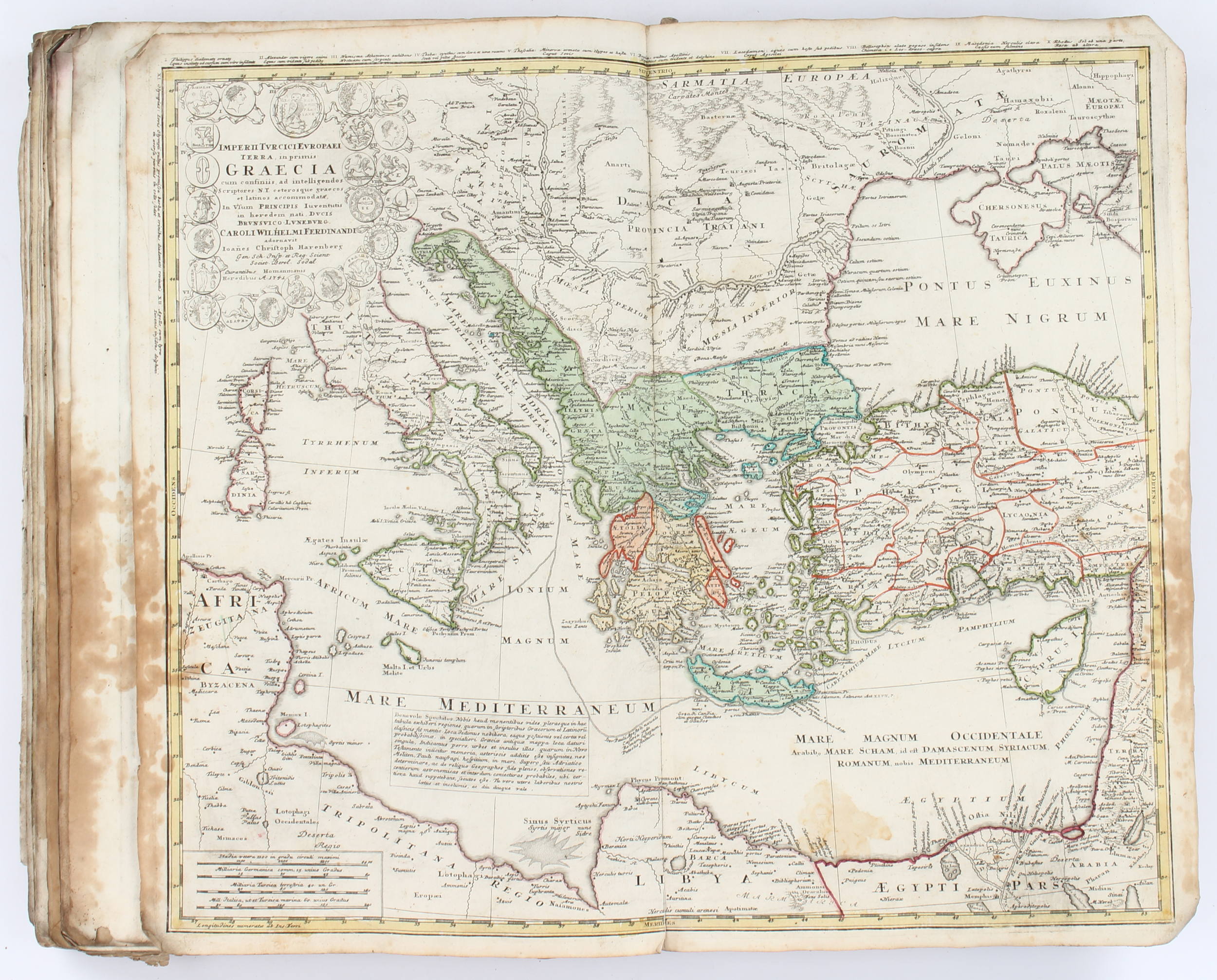 Homann (u.a.), Sammelatlas mit 35 Karten