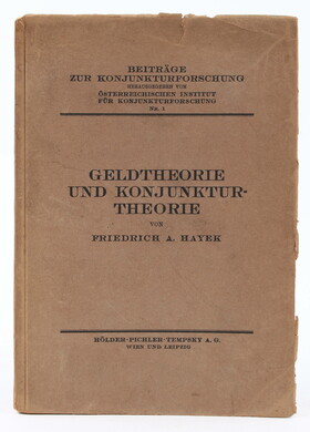 Hayek, Geldtheorie