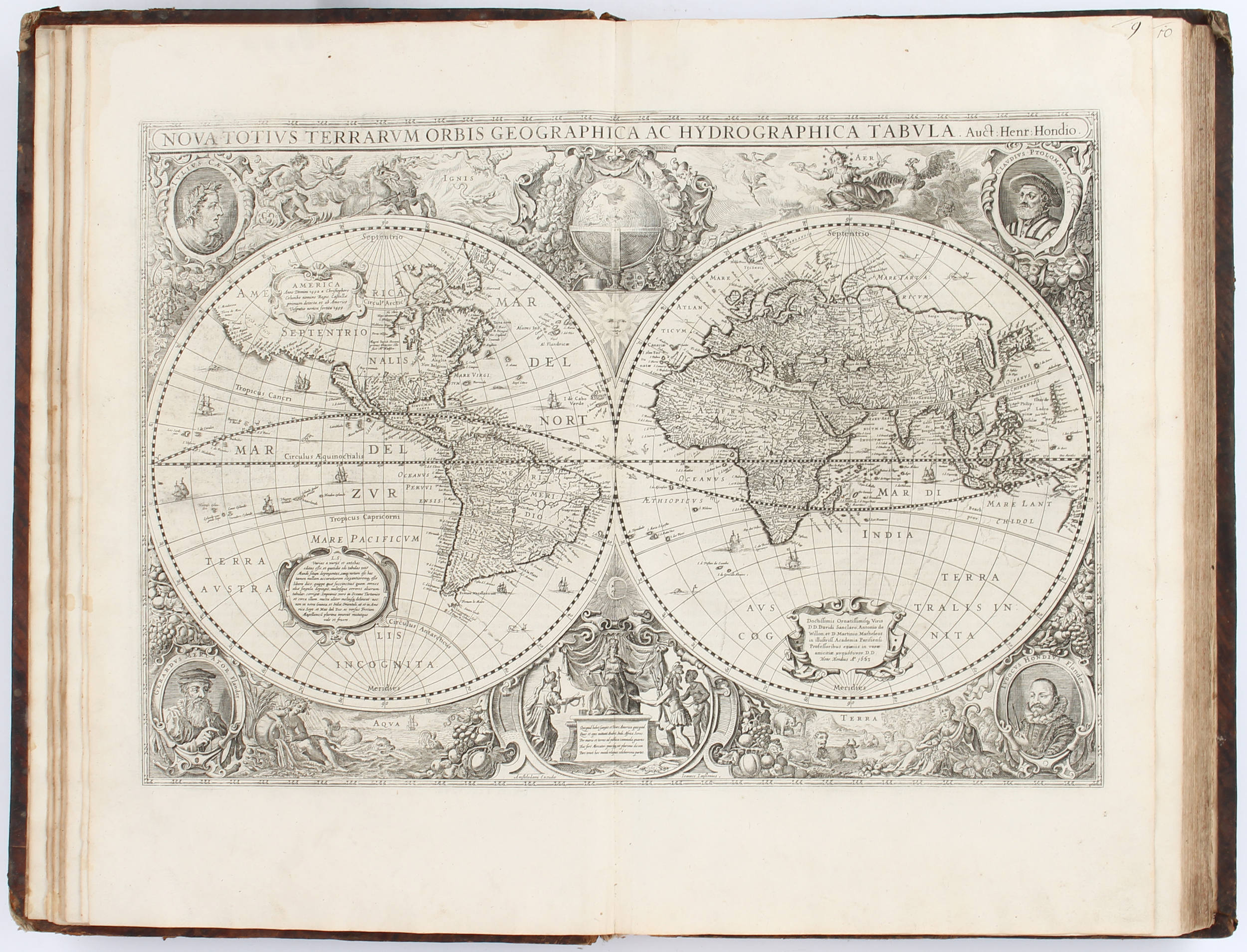 Janssonius, Atlas contractus. 2 Bde.