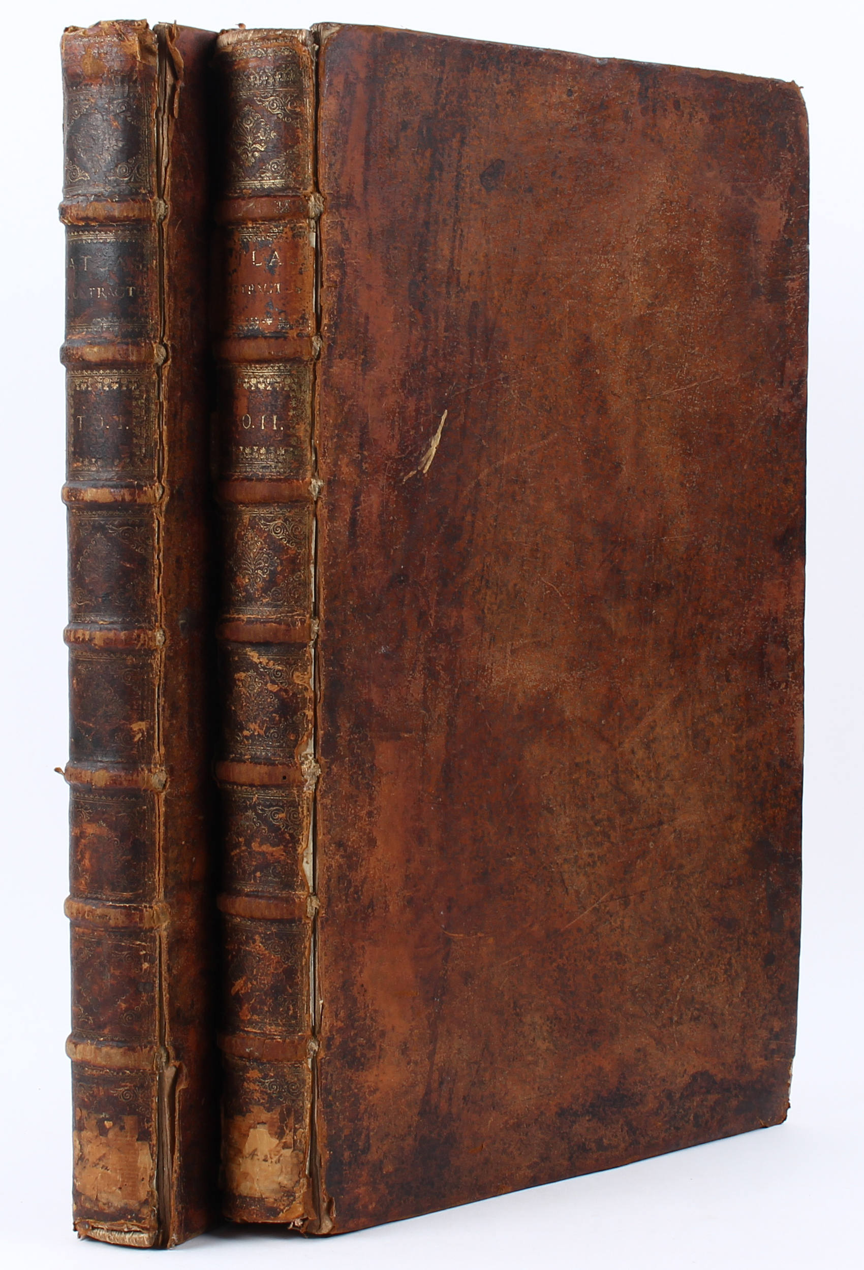 Janssonius, Atlas contractus. 2 Bde.