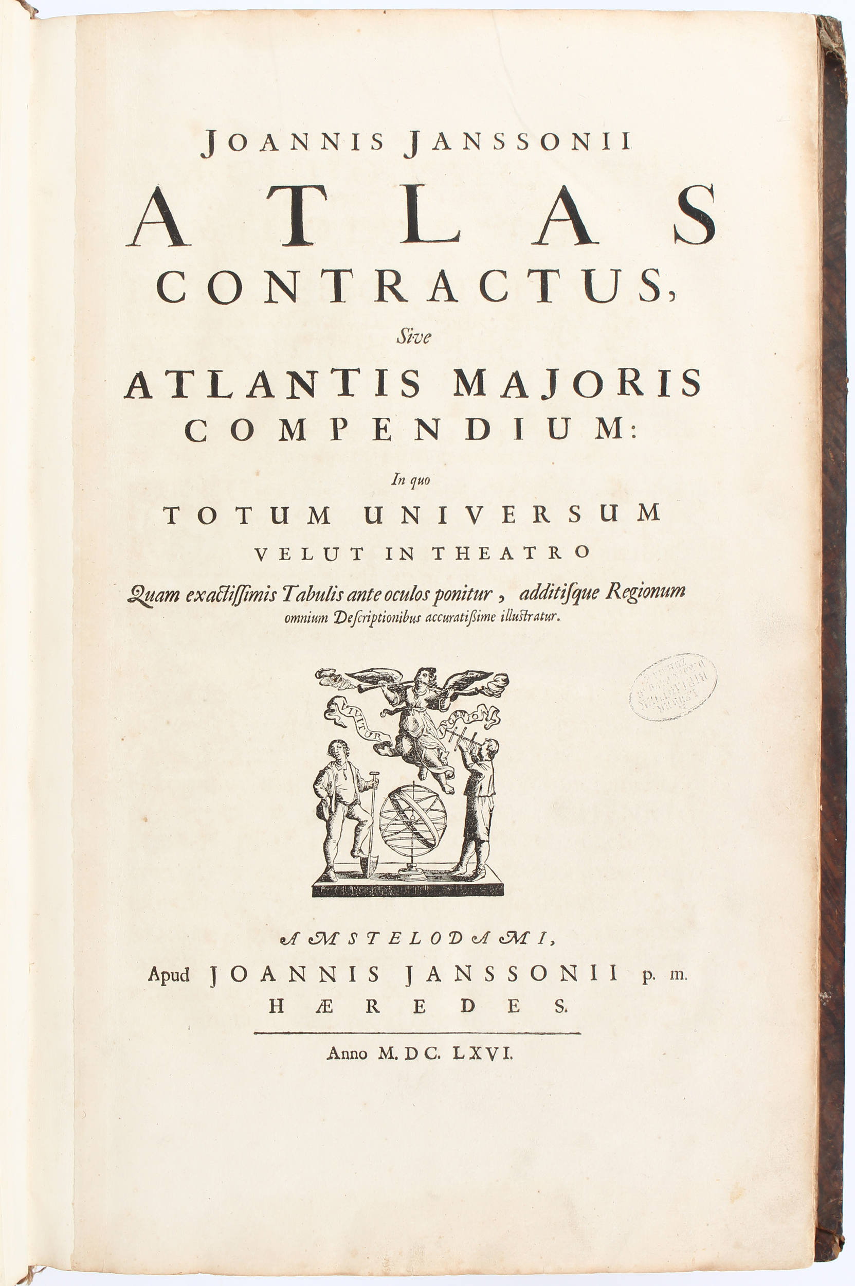 Janssonius, Atlas contractus. 2 Bde.