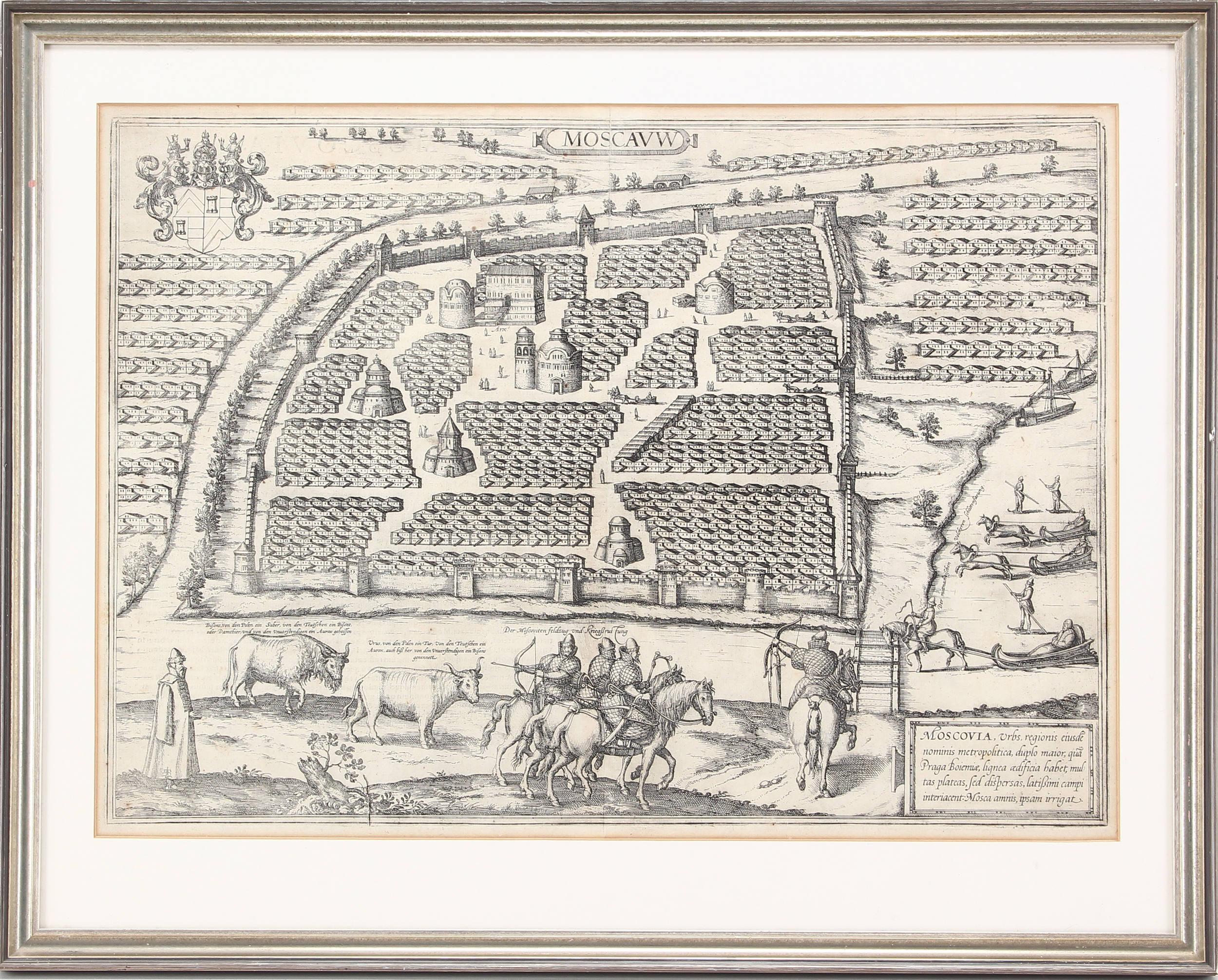 Moskau. (Braun-Hogenberg). Ger.