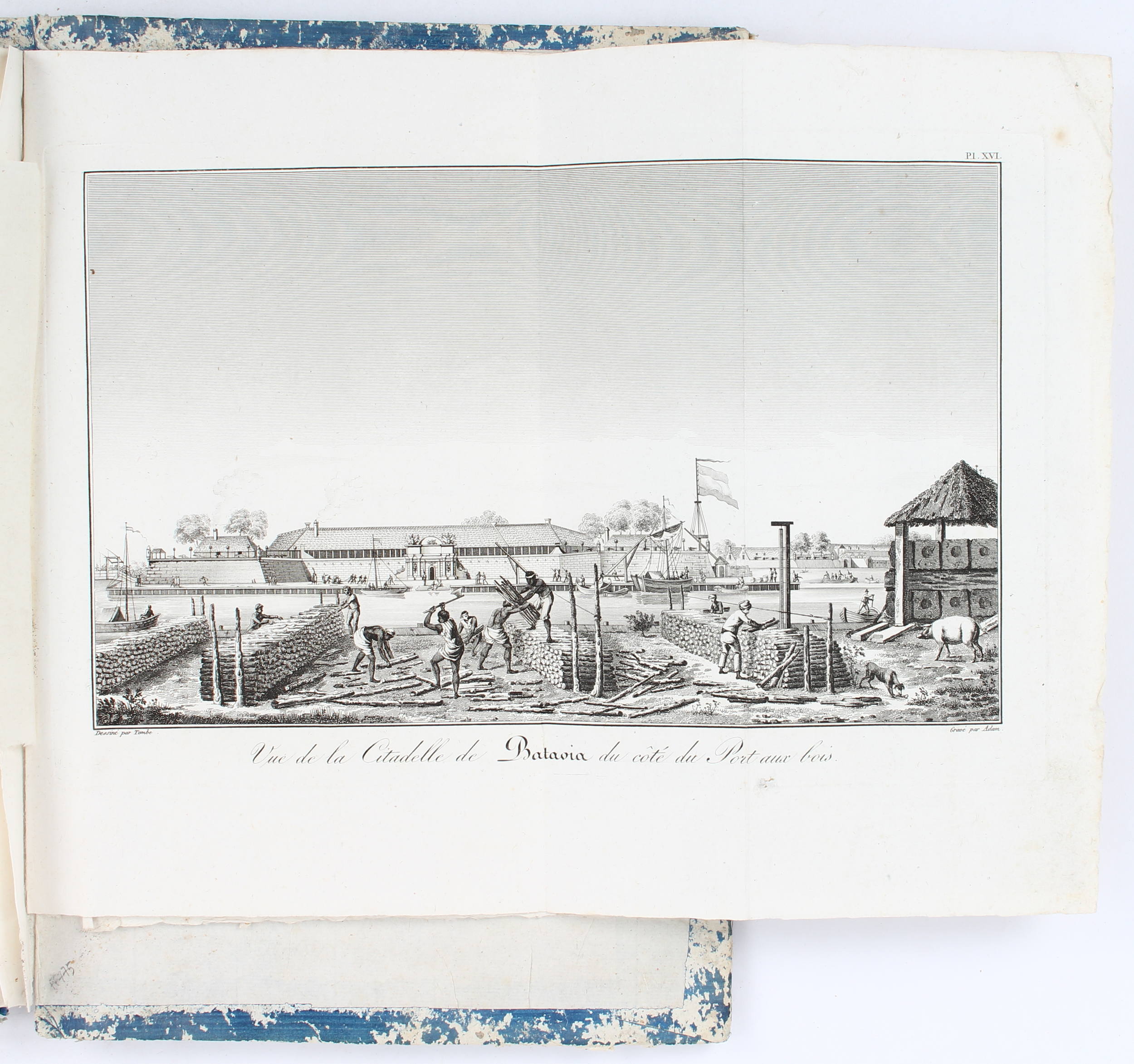 Tombe, Voyage aux Indes Orientales. Atlas