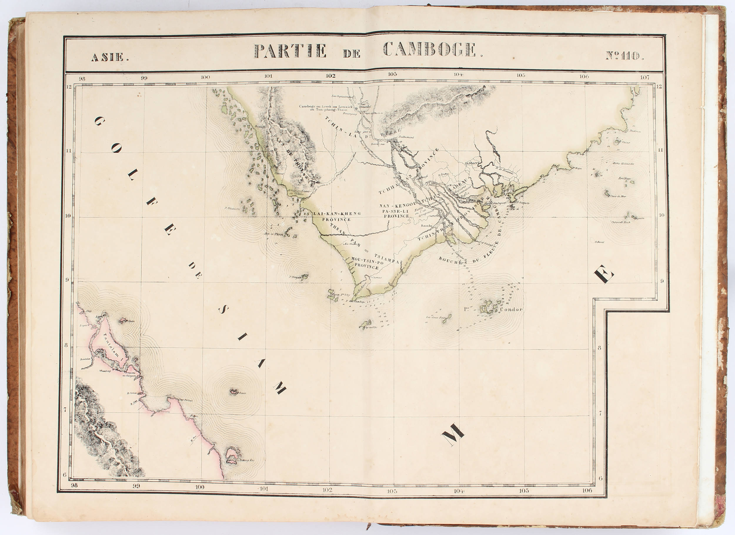 Vandermaelen, Atlas. Tl. 2: Asien