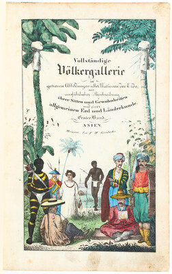 Vollständige Völkergallerie. 4 Bde.