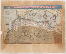 Konvolut. Ca. 80 Bll. Ortelius u.a.
