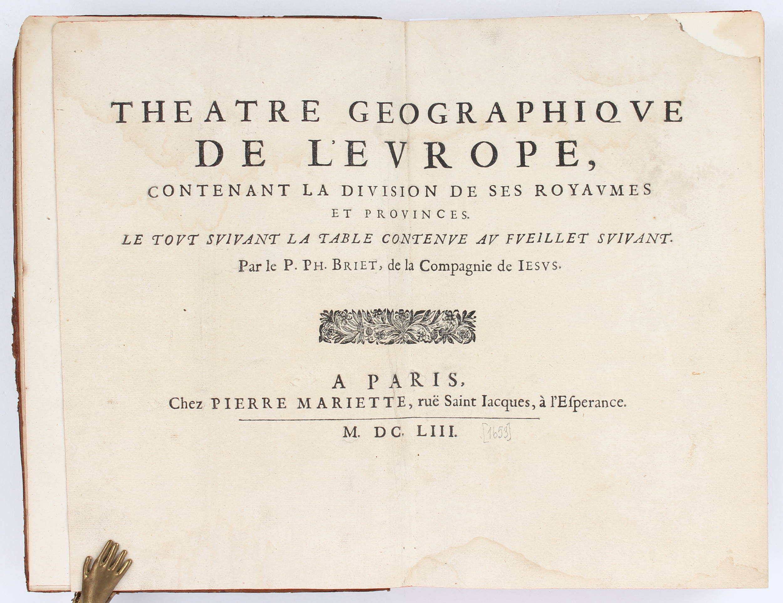 Briet, Theatre géographique