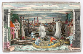 Kulissenbild. Amsterdam. 6 Bll.