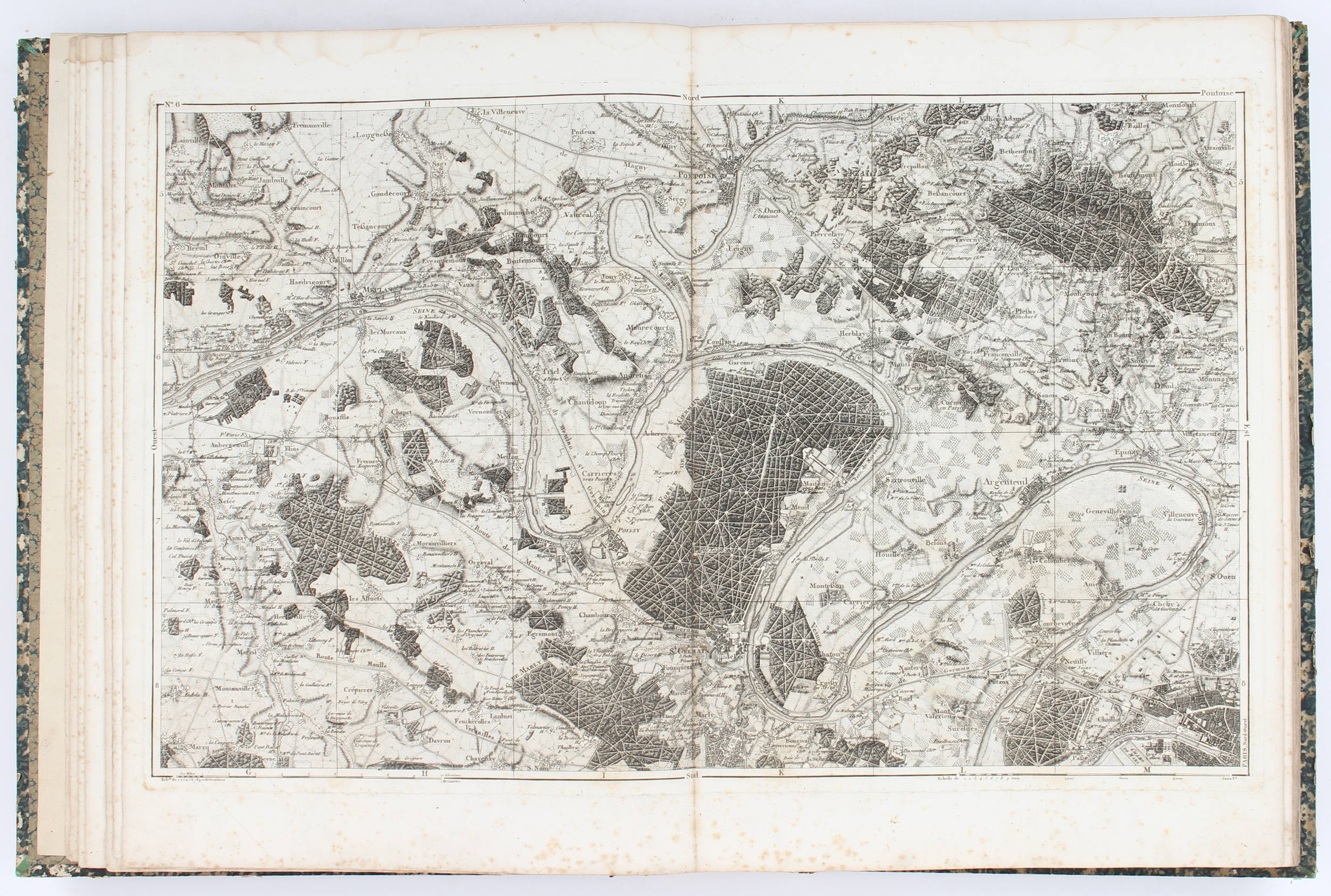 Coutans, Atlas des environs de Paris