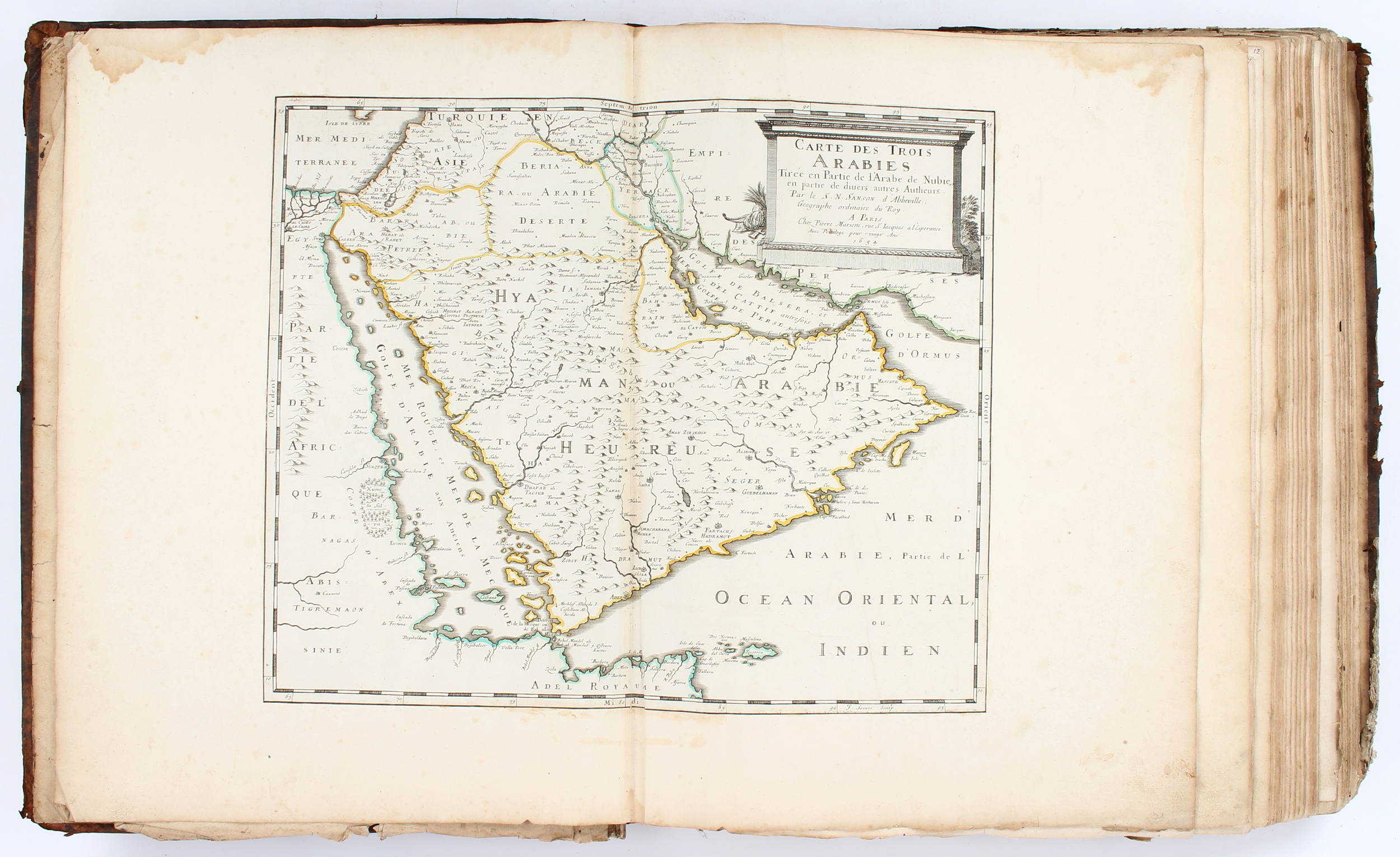 Jaillot u.a., Sammelatlas mit 44 Ktn.