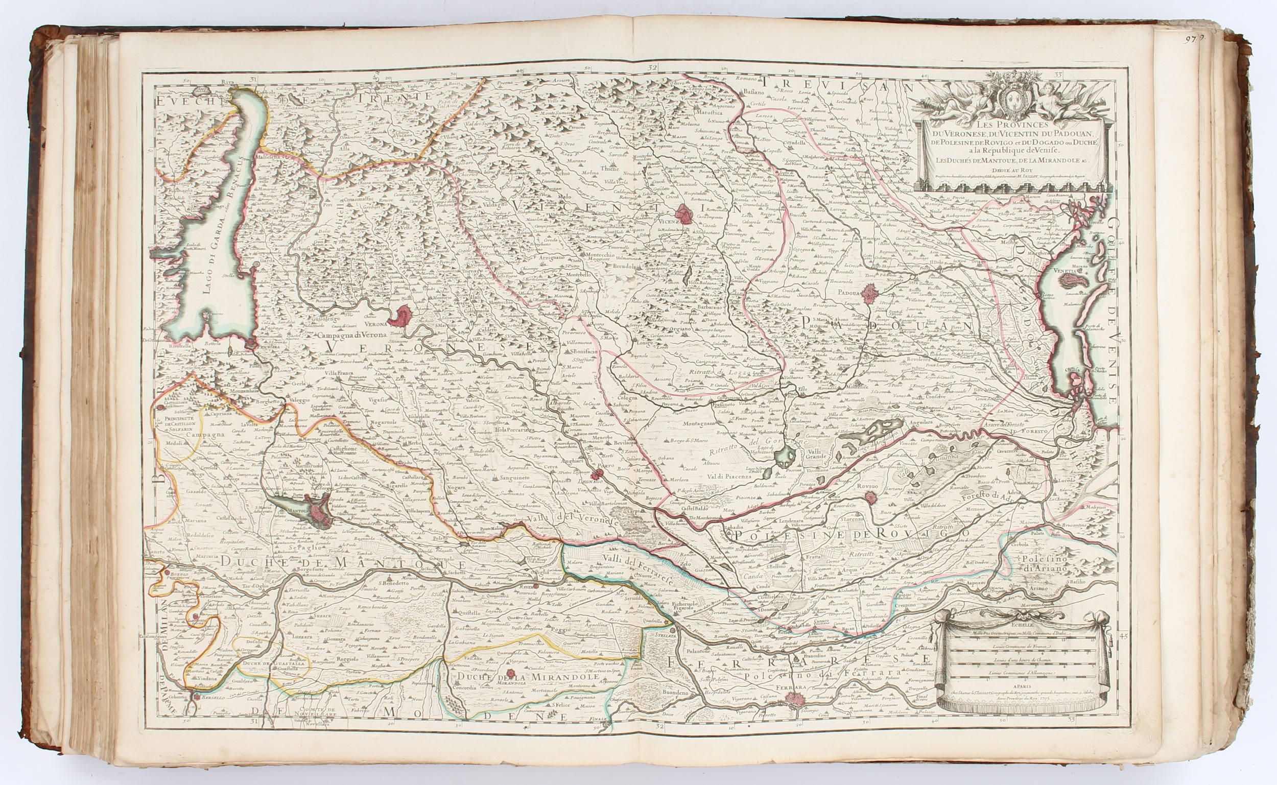 Jaillot u.a., Sammelatlas mit 44 Ktn.