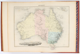 Martineau, Nouvel atlas illustré. 2 Bde.