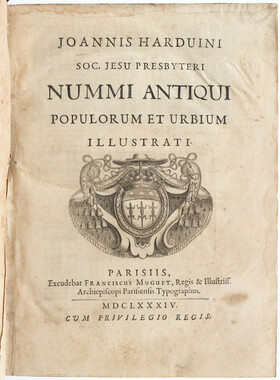Hardouin, Nummi antiqui