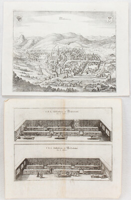 Dt. Ansichten. 11 Bll. Merian / Ca. 60 Bll.