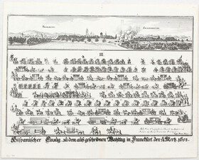 Frankfurt. 2 Bll. Merian / 9 Bll.