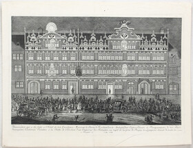 Frankfurt. Teilansicht. Le Clerc-Jörg / 18 Bll.