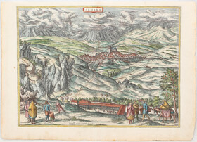 Alhama de Granada. (Braun-Hogenberg)