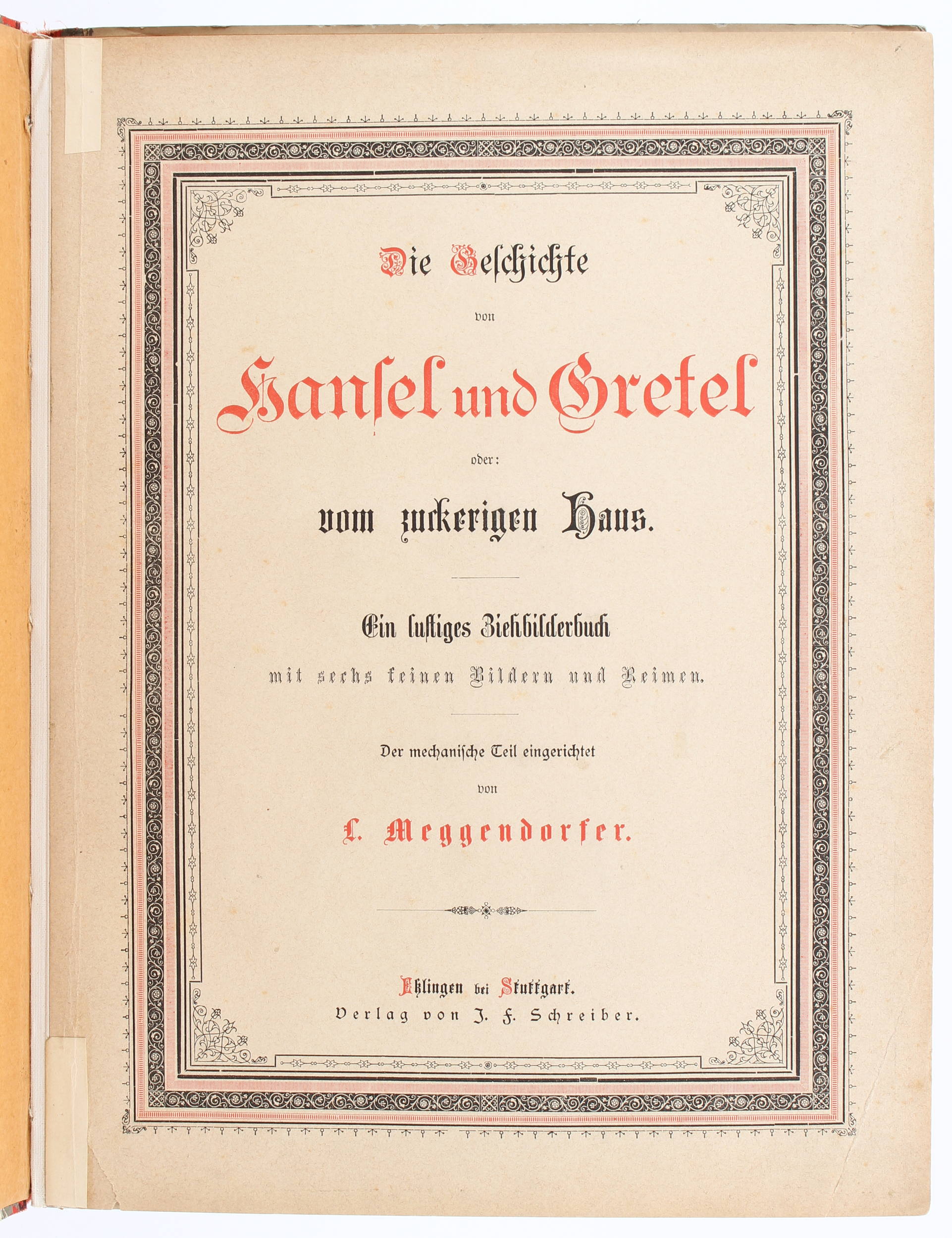 Meggendorfer, Geschichte von Hansel und Gretel