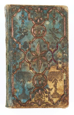 Pergamentschnitt-Einband über Esslinger Gesangbuch