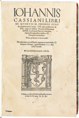 Cassianus, Libri XII