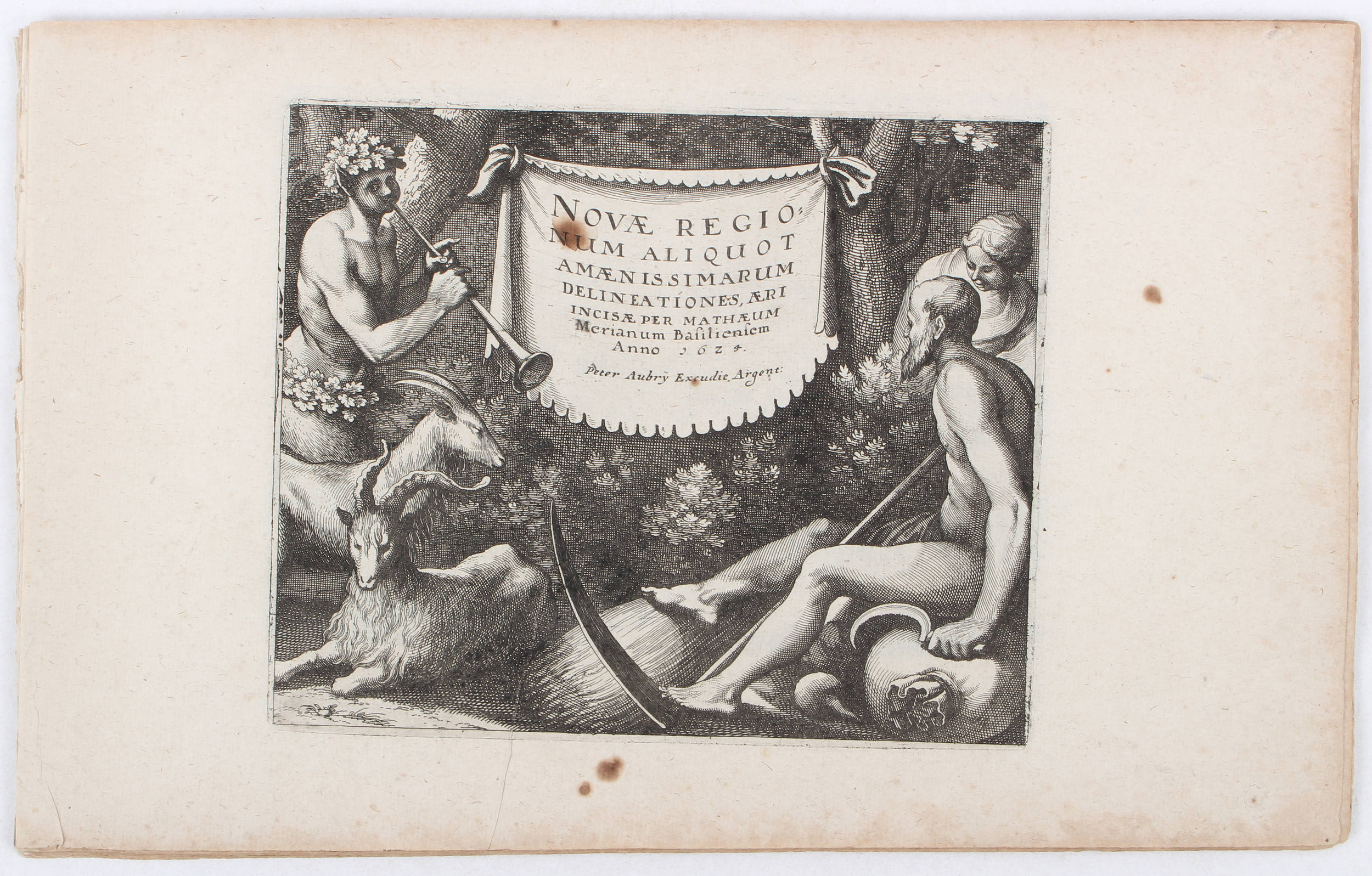 Merian, Novae regionum delineationes