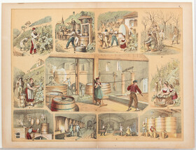 Berufe. (Schreiber). 1 Bd. u. 9 Bll.