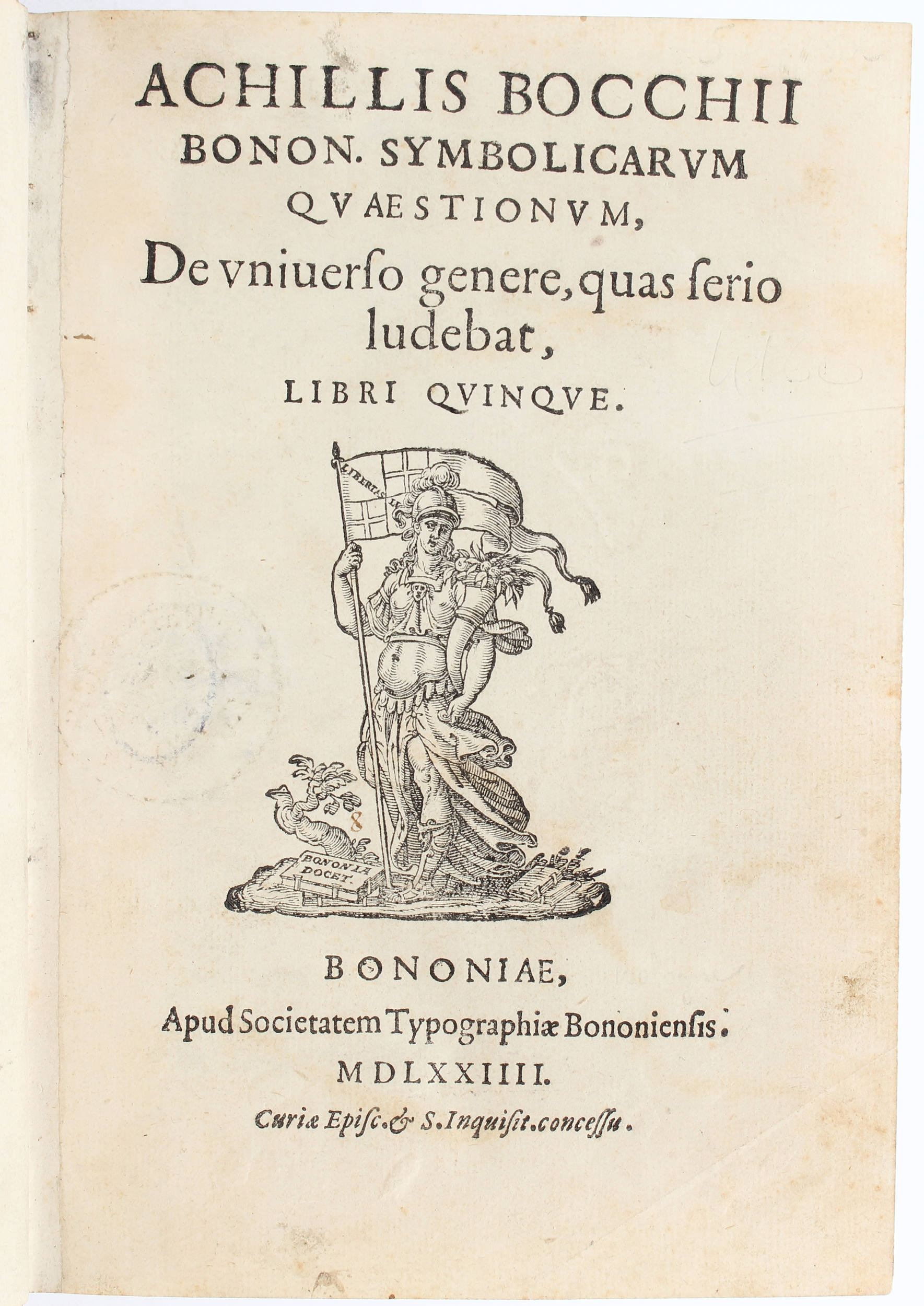 Bocchi, Symbolicarum quaestionum