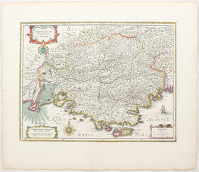 Provence. Janssonius / 5 Bll.