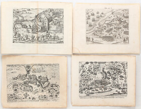 Konvolut. Ca. 35 Bll. (Hogenberg/Aitzinger)