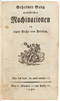 Geheimer Gang menschlicher Machinationen