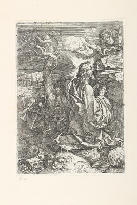 Dürer, Christus am Ölberg. Radierung /2 Bll.