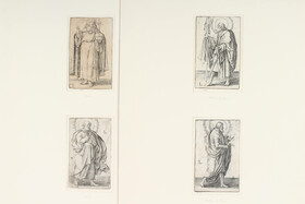 Leyden, L.v., Christus, Paulus u. 12 Apostel. 11 auf 6 Bll.