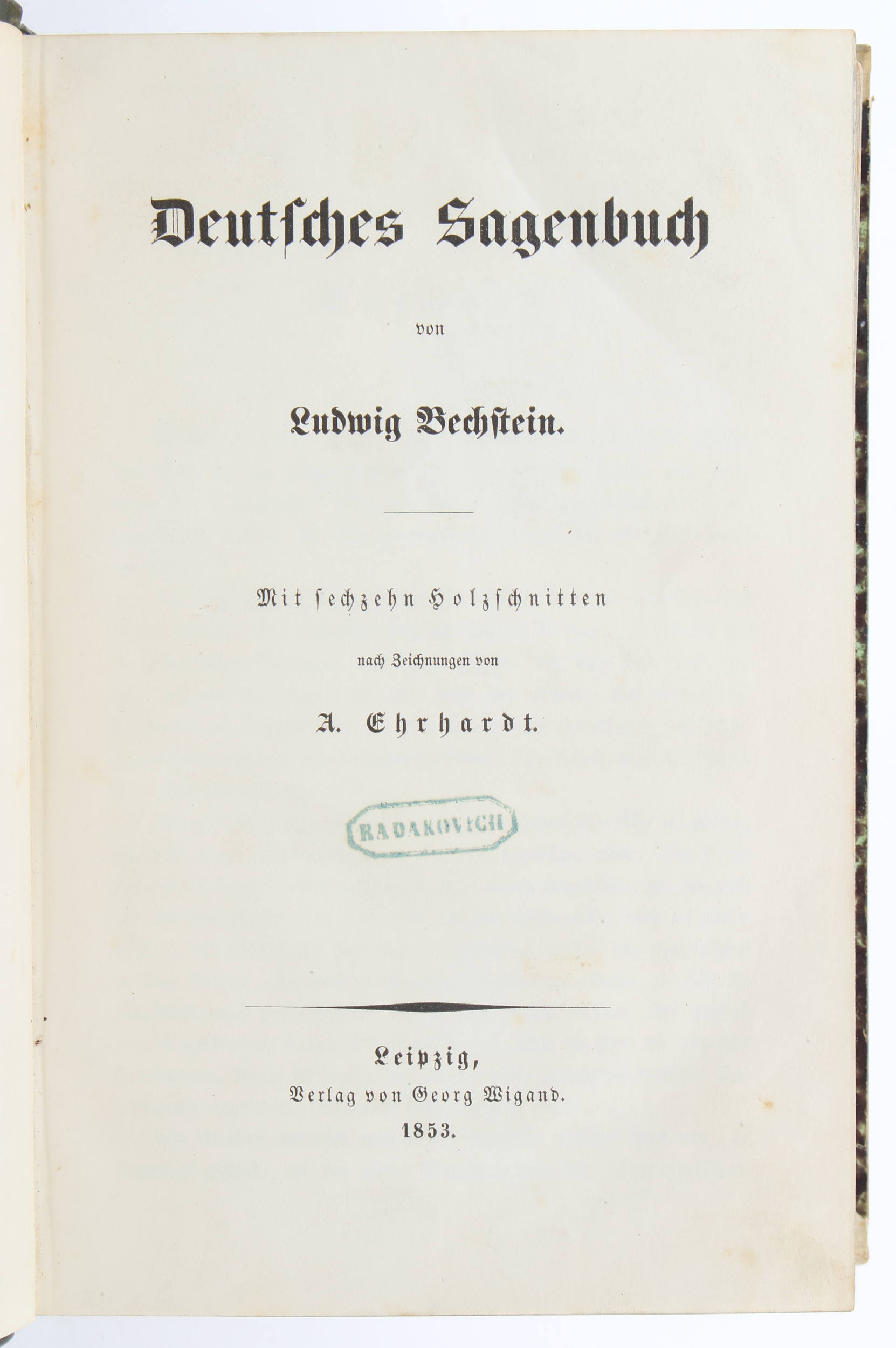 Bechstein, Deutsches Sagenbuch