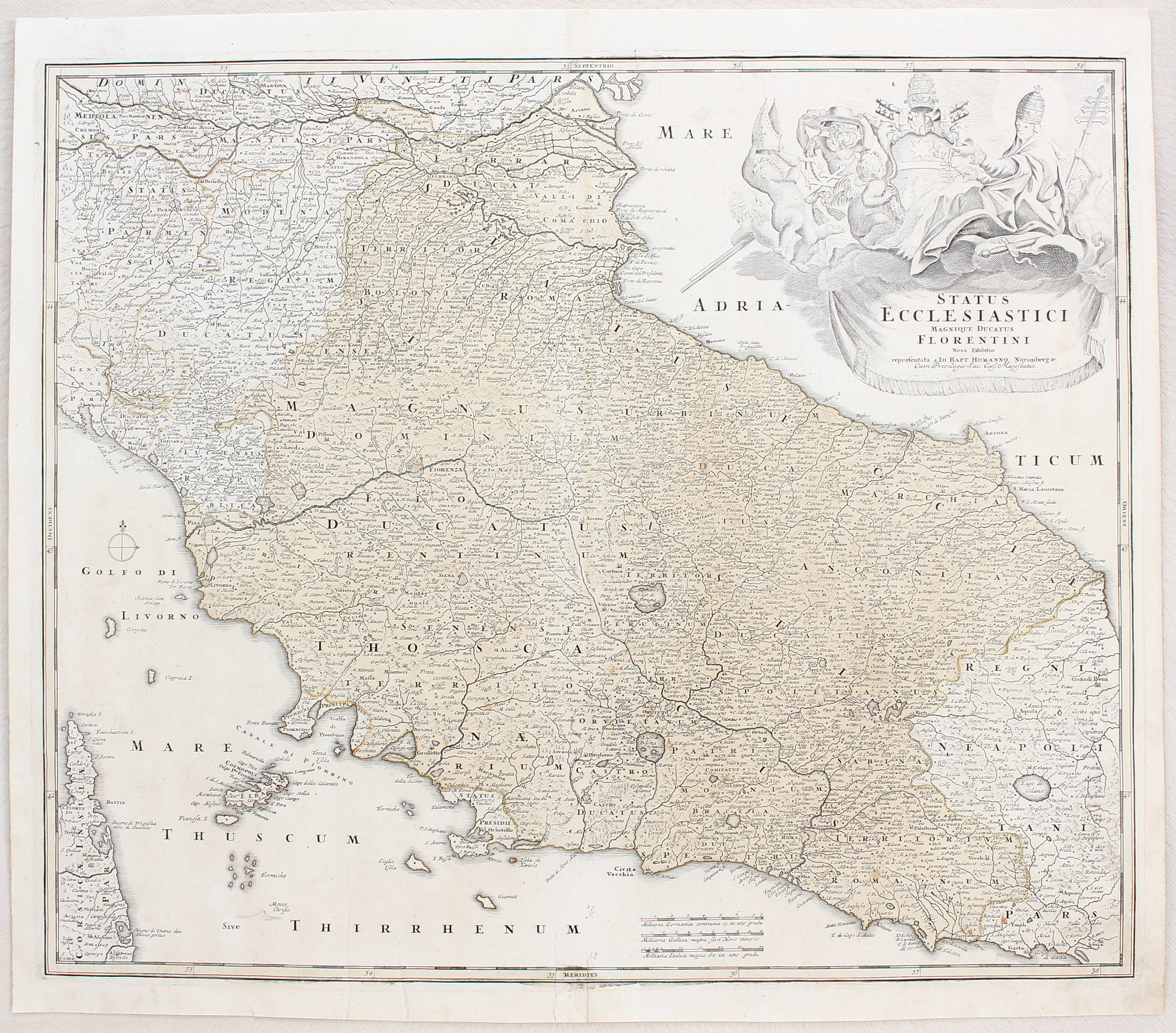 Italien. Sanson-Petrini / 2 Bll.