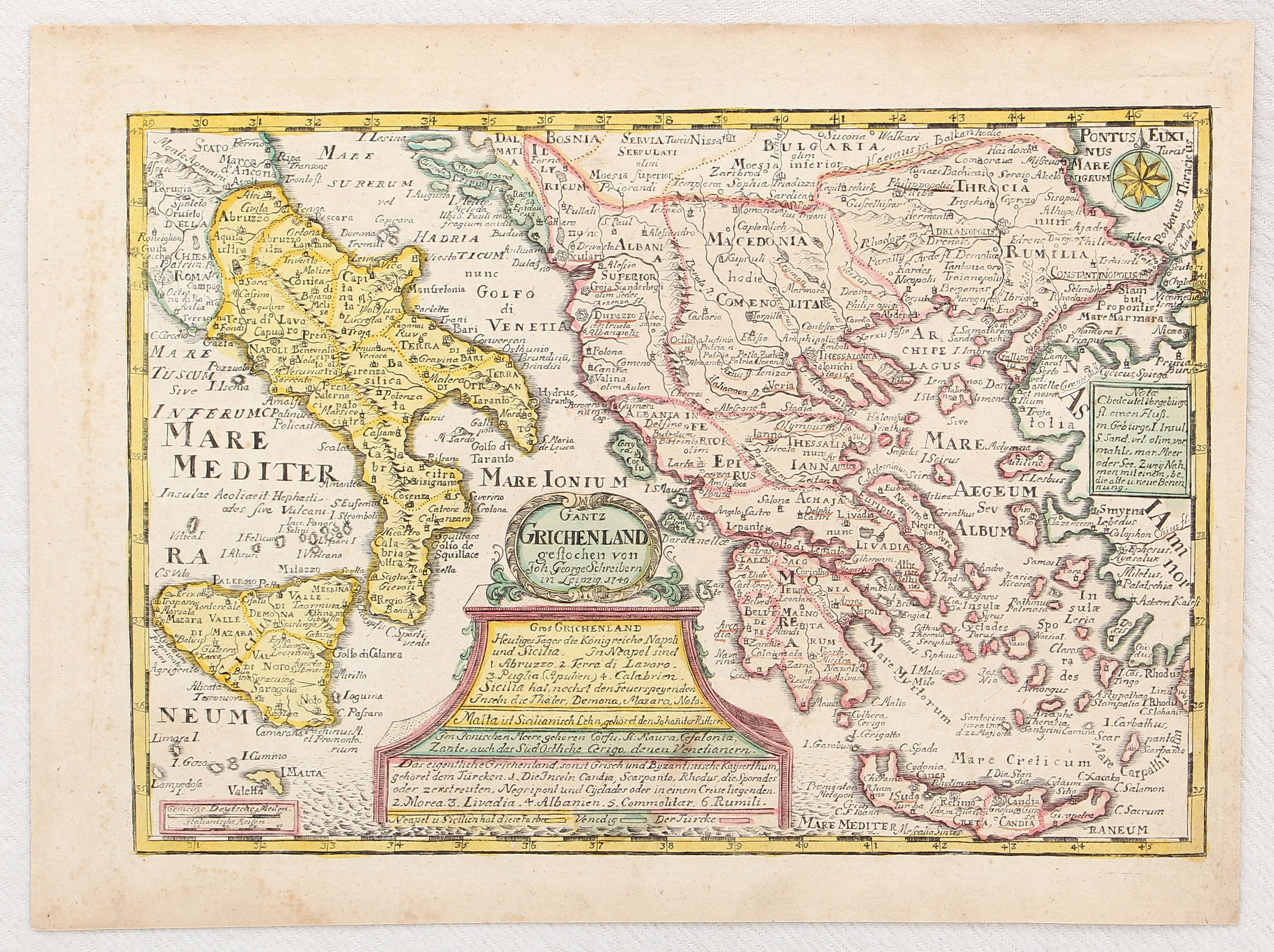 Kreta mit 6 anderen. Mercator / 19 Bll.