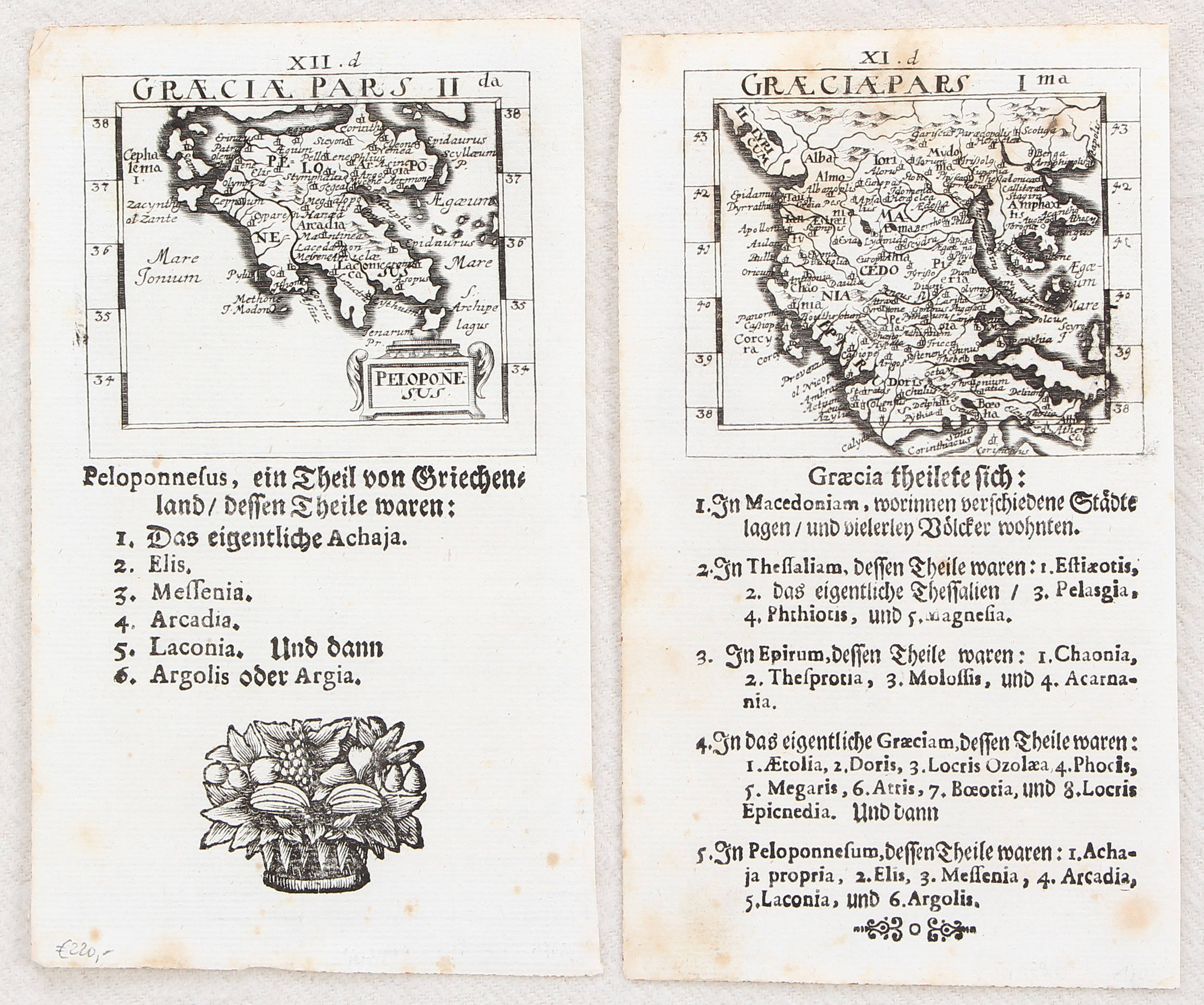 Kreta mit 6 anderen. Mercator / 19 Bll.