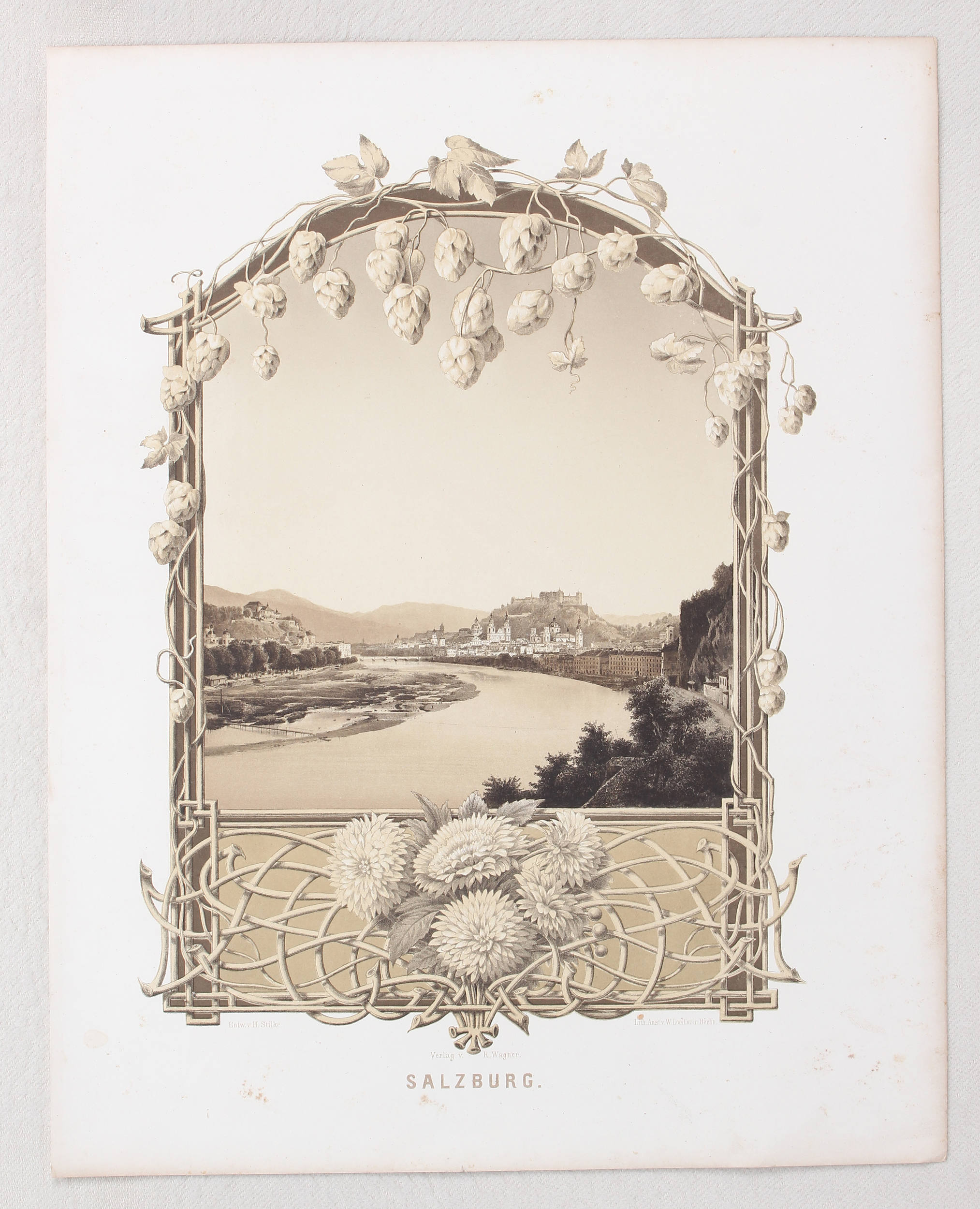 Salzburg. 27 Bll. Bodenehr, Quad u.a.