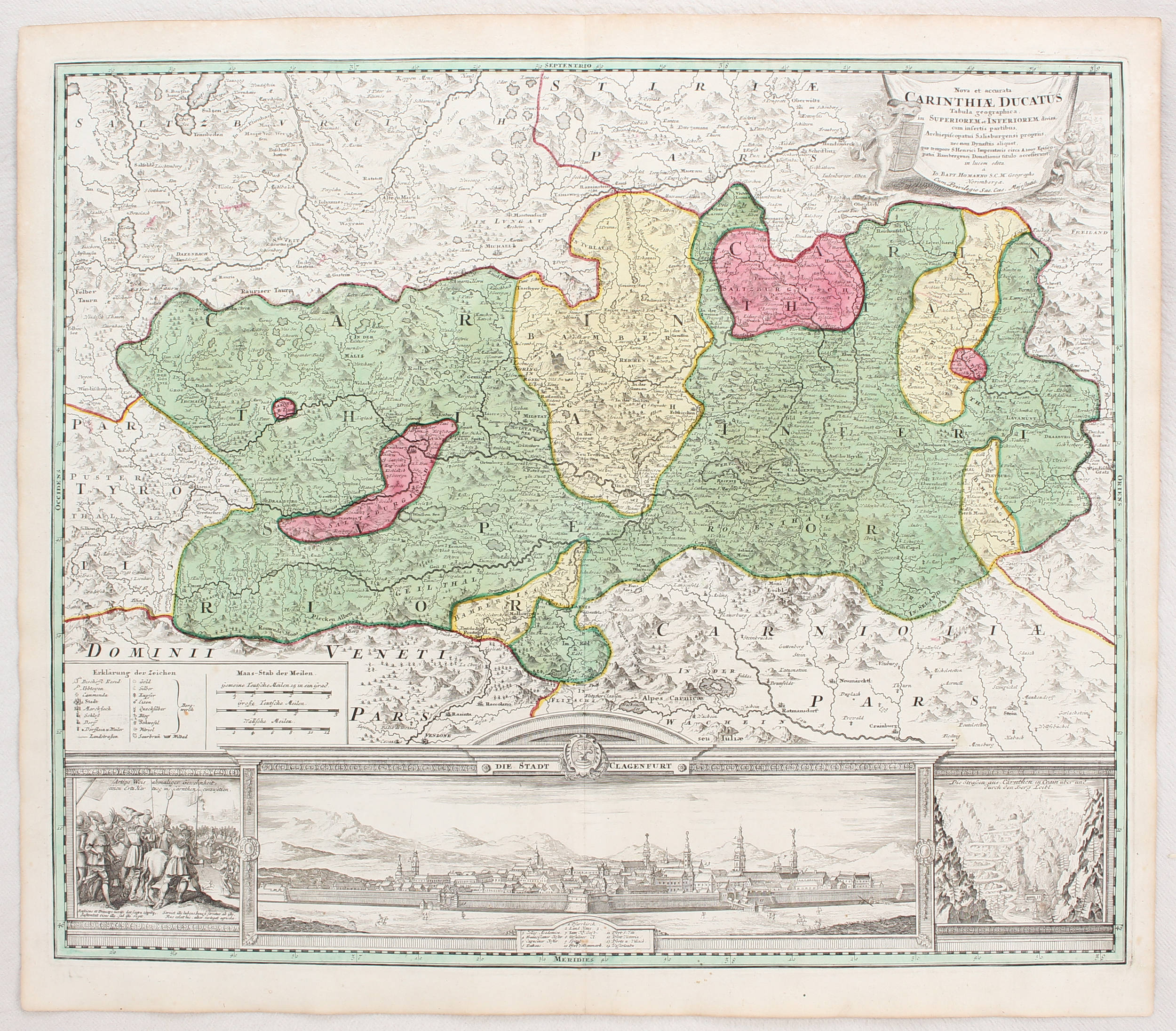 Kärnten. Homann / Ca. 50 Bll.