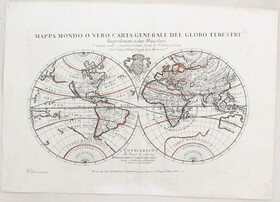 Mappa Mondo. Sanson-Petrini
