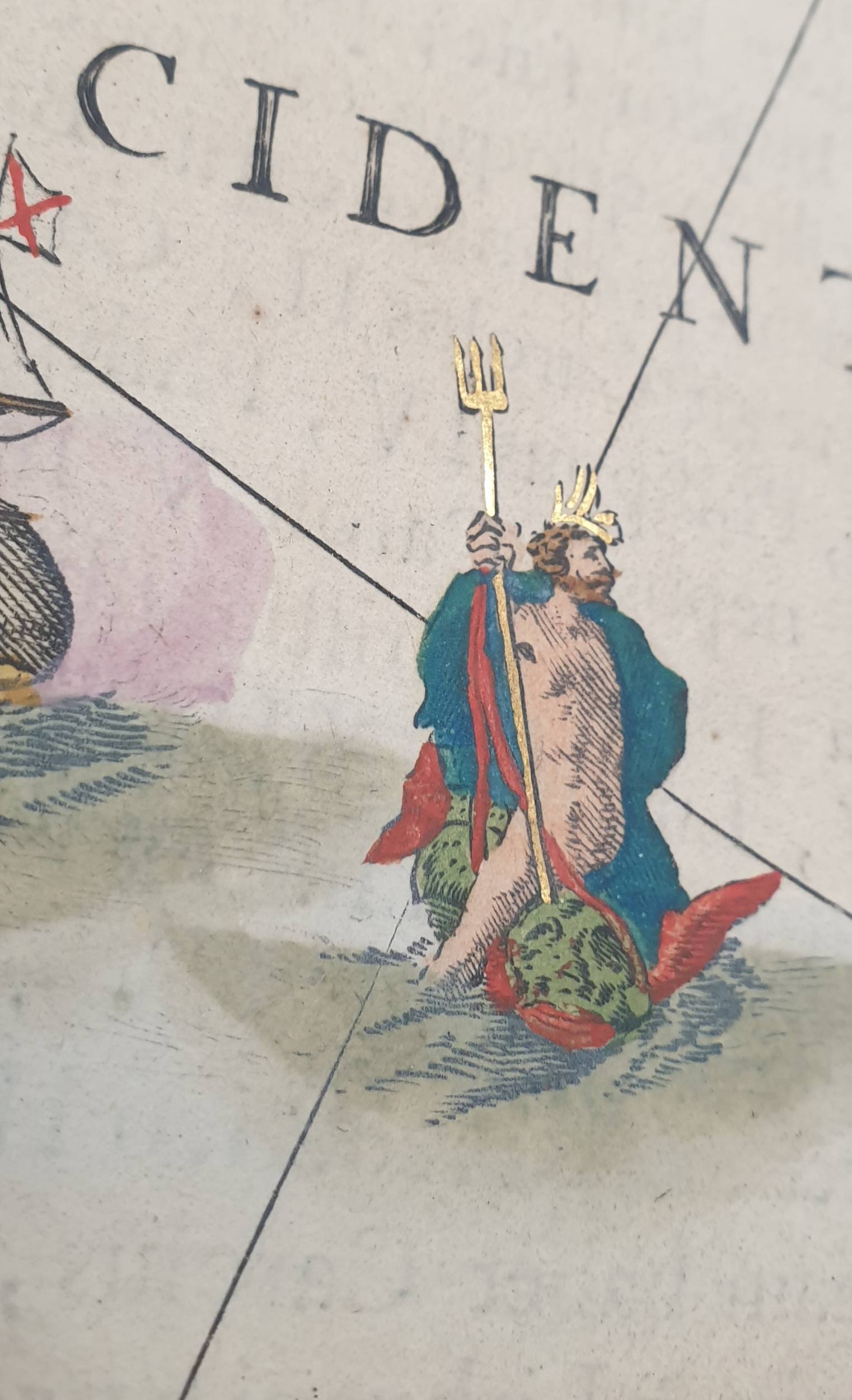 Europa mit 3 Randleisten. W. Blaeu