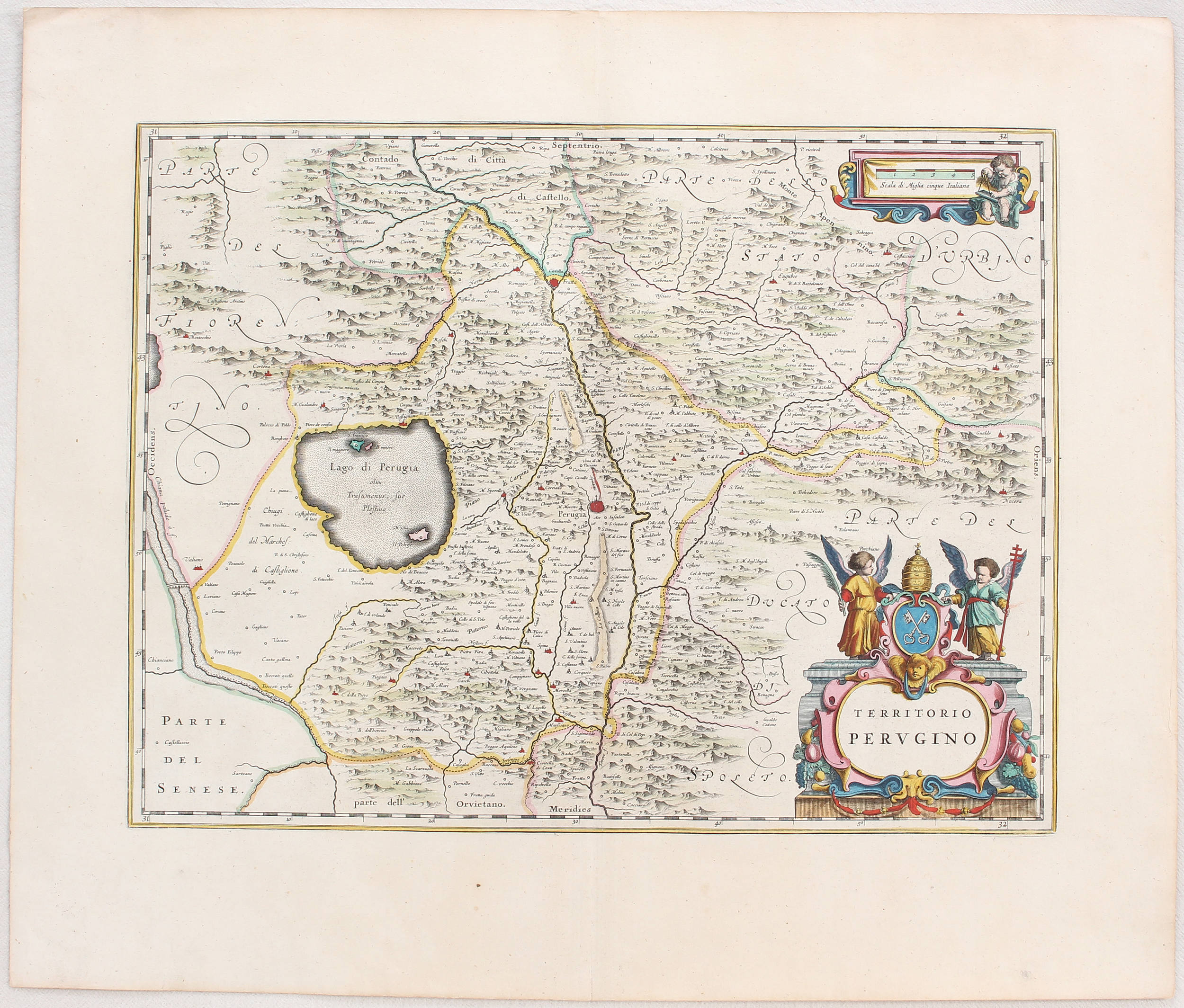 Perugia / 2 Bll. (Blaeu)