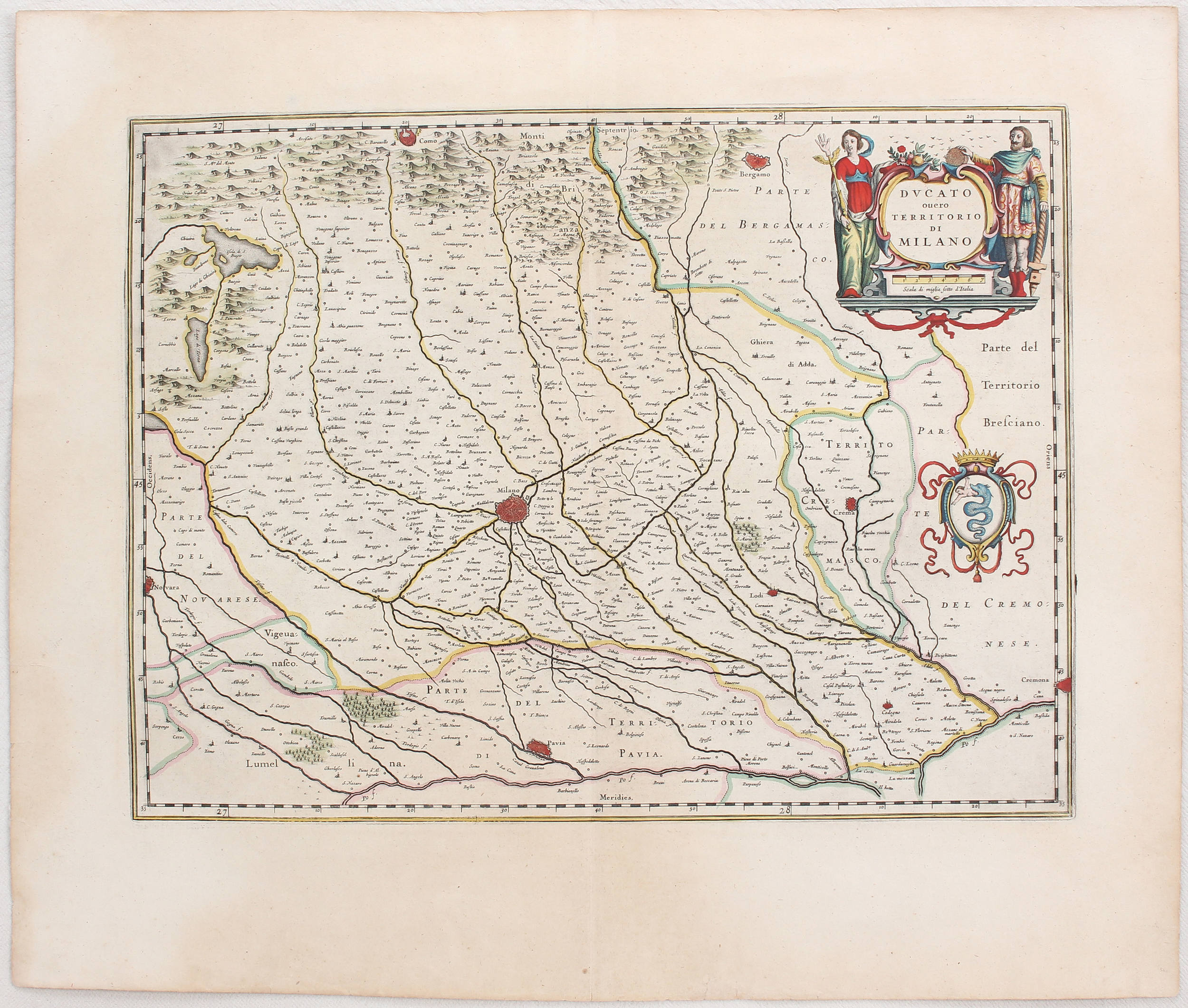 Padova / 3 Bll. (Blaeu)
