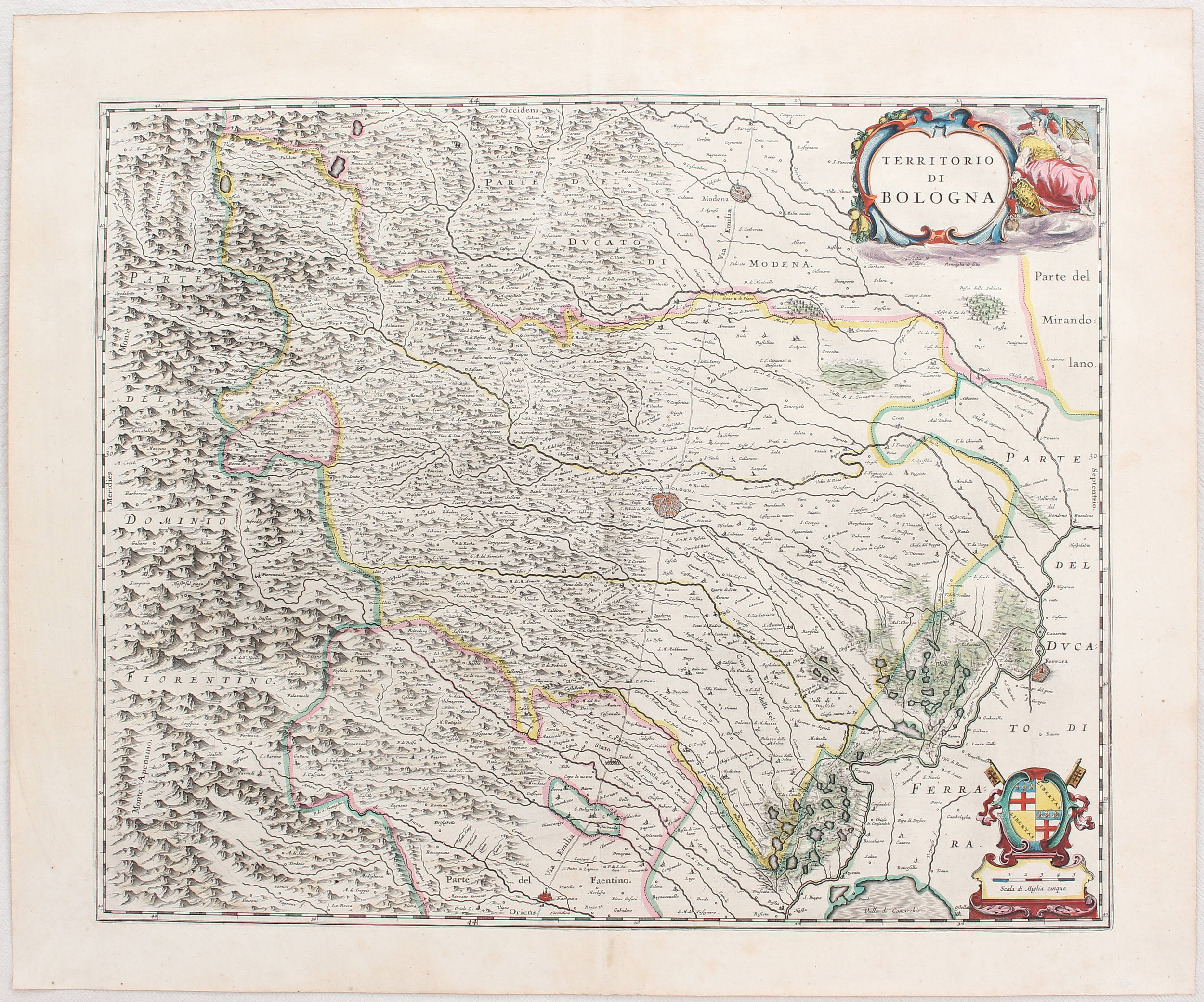 Bologna / 3 Bll. (Blaeu)