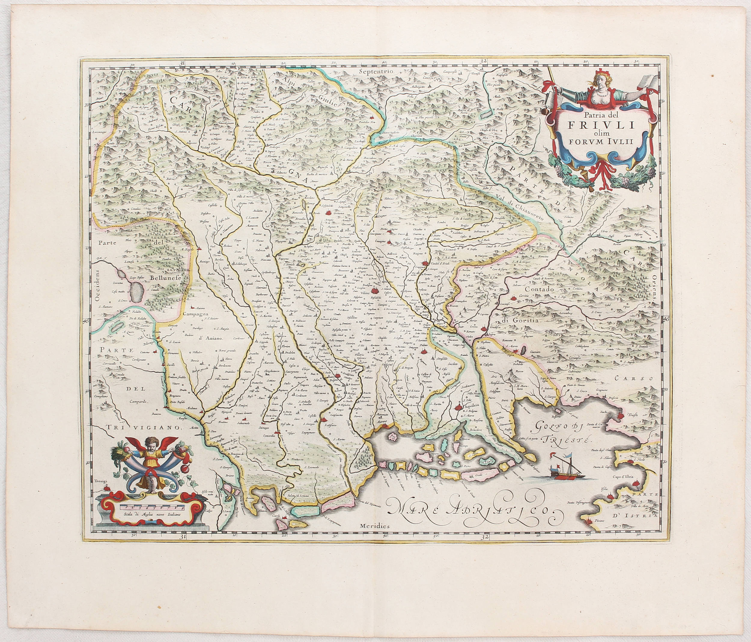 Friaul / 2 Bll. (Blaeu)