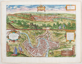 Verona. (Braun-Hogenberg)