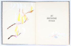 Du Bouchet/Hélion, Au Deuxième Étage. Mit Or.-Manuskript