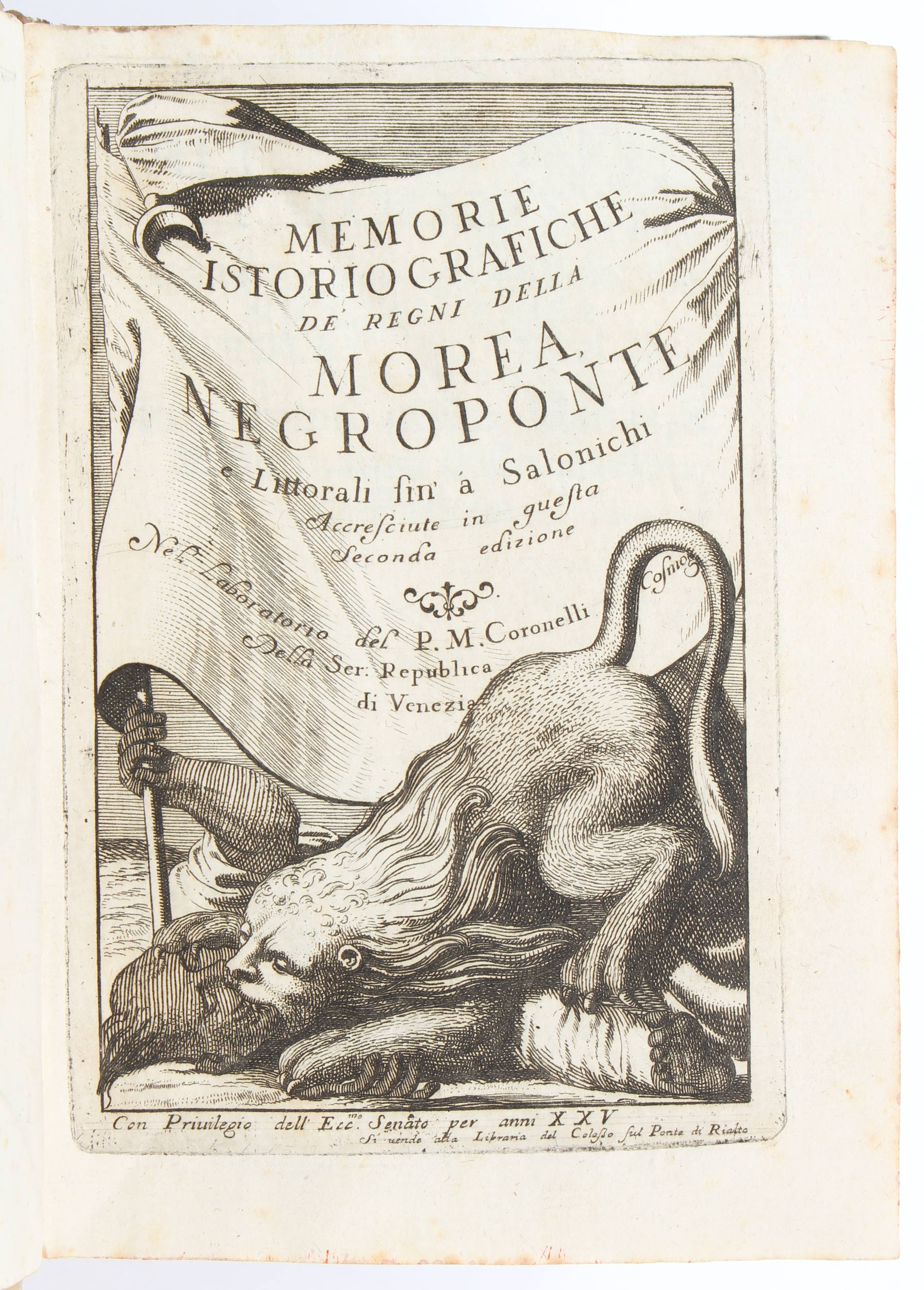 Coronelli, Memorie della Morea Negroponte