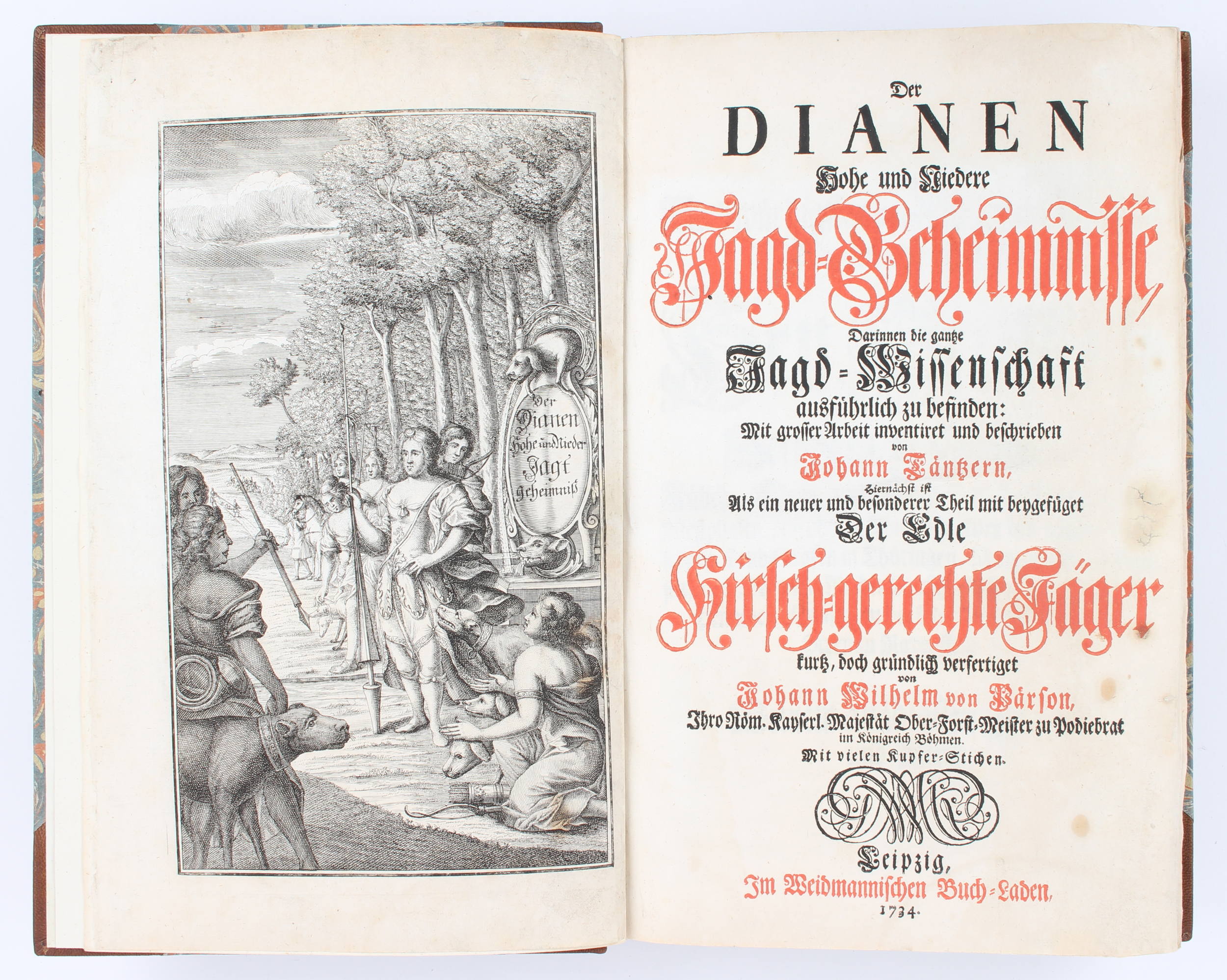 Täntzer, Der Dianen Jagd-Geheimnisse