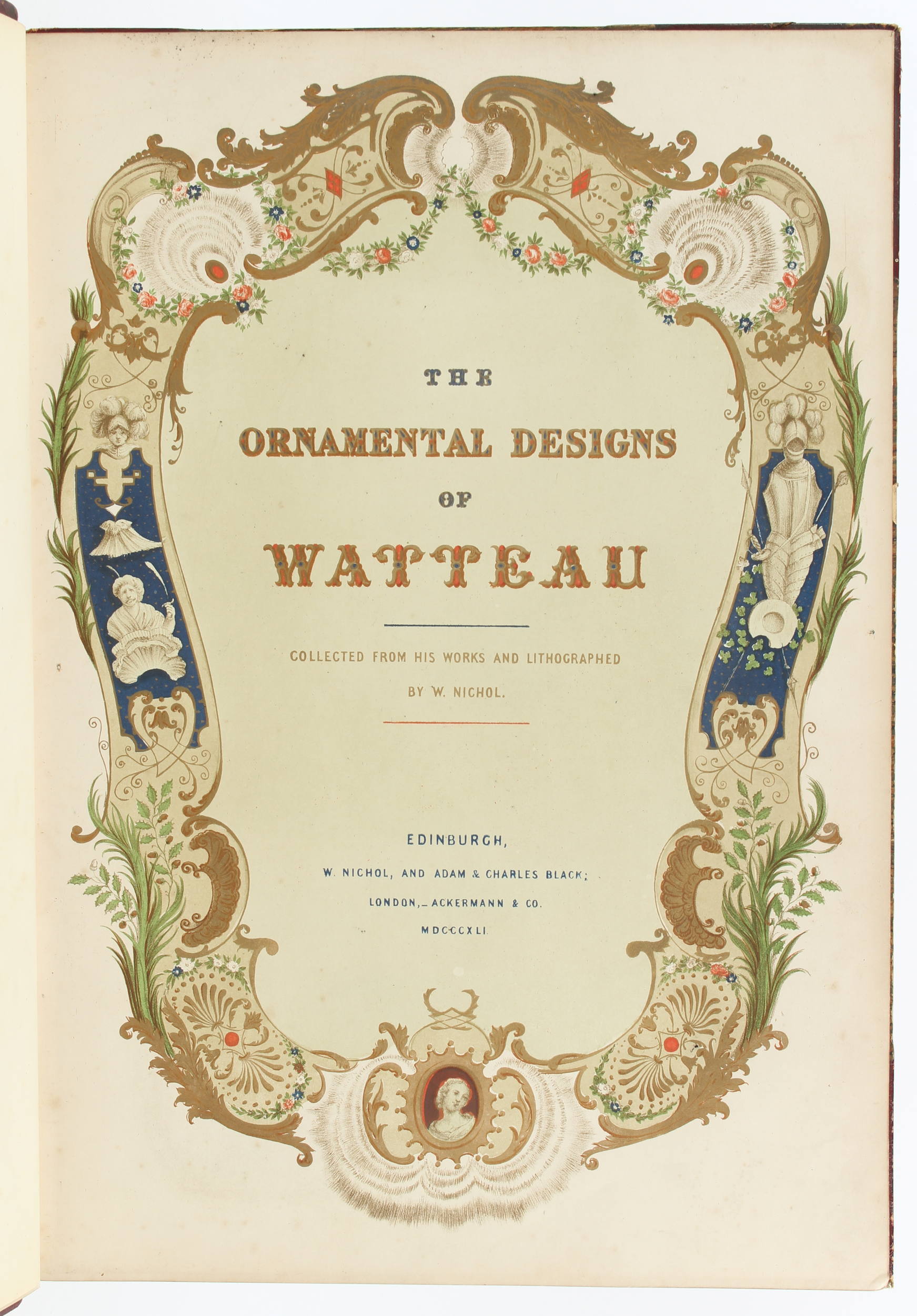 Watteau, The ornamental designs